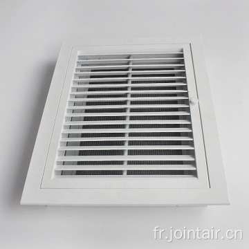 Correction des grilles d&#39;air à air fixe avec filtre